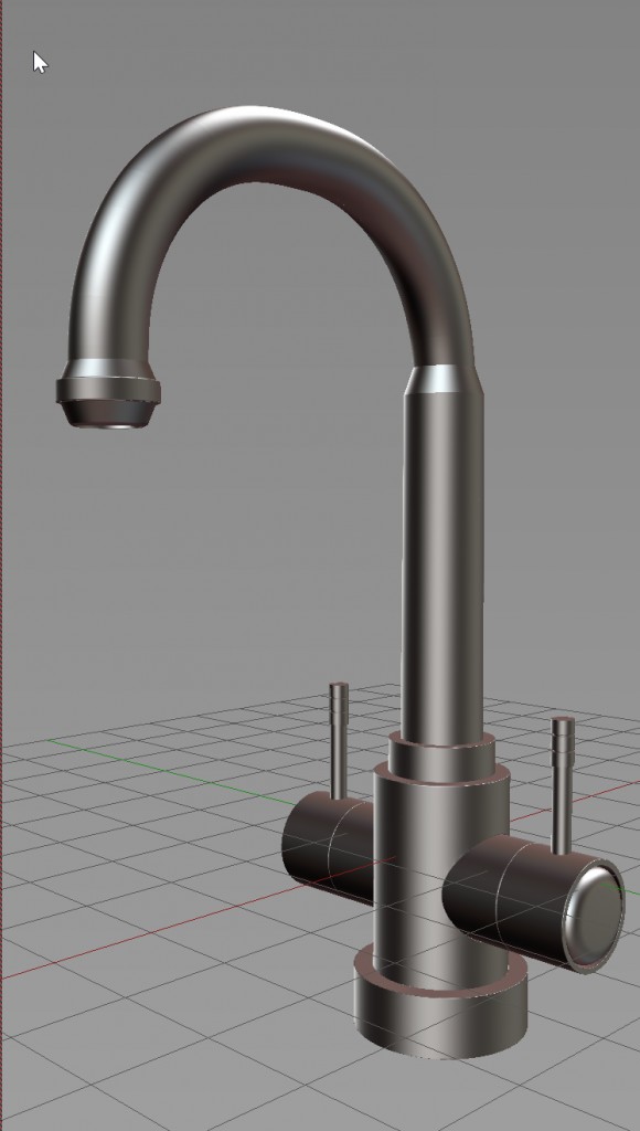 Modern Water Faucet preview image 2